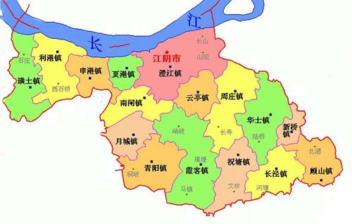 江阴地图_江苏省江阴地图